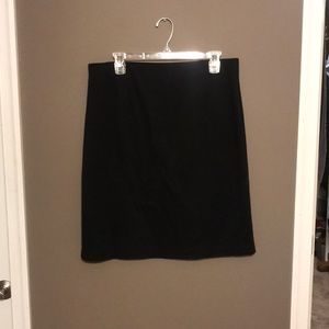 Black cotton skirt